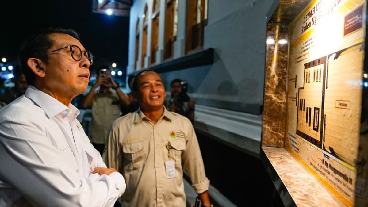 تم إعادة بناء مقبرة رادين ناجبي هي رانجغارسيتا، الدولة تؤكد حماية التراث الفكري في جاوة