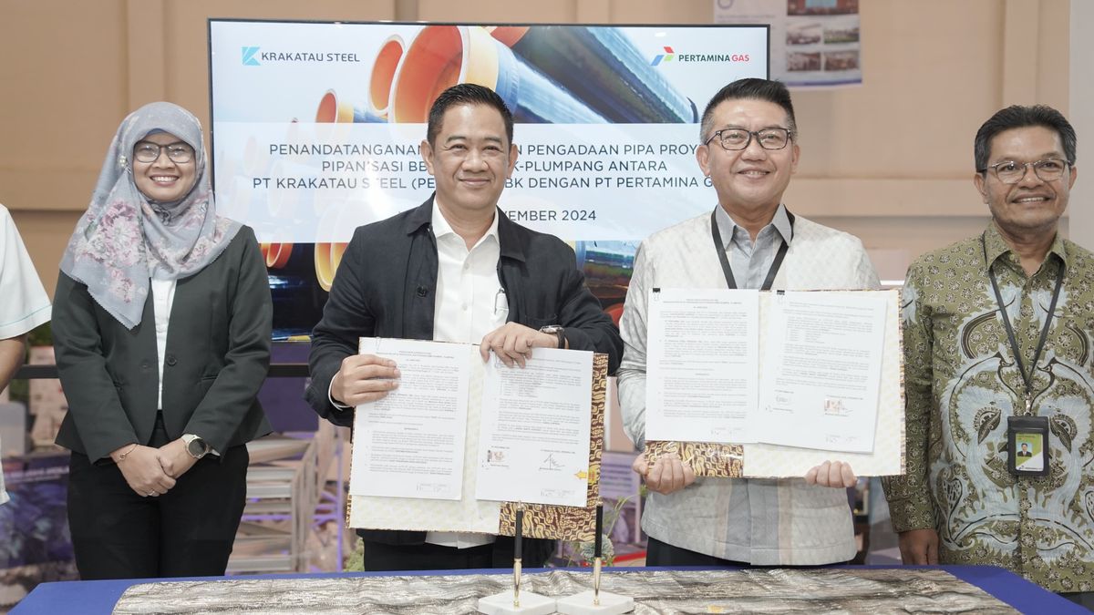 Sinergi BUMN, Krakatau Steel dan Pertagas Jalin Kerja Sama Penyediaan Material, Perkuat Infrastruktur Pipanisasi BBM untuk Ketahanan Energi Nasional