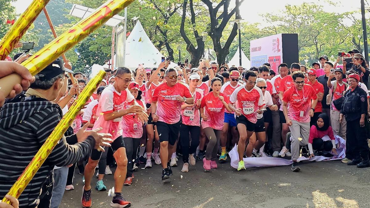 Closed Bung Karno Month, Ganjar Pranowo To Hasto Kristiyanto Celebrate Soekarno Run