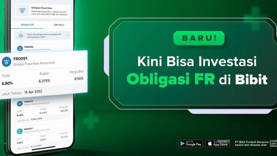 FR债券可以从Bibit.id,Rhenald Kasali的100万印尼盾开始购买:保证收益回报!