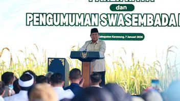 Prabowo: Un pays ne peut pas être appelé indépendant s'il dépend de la nourriture de l'extérieur