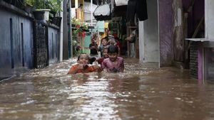14 RT di Jakarta Masih Terendam Banjir Malam Ini