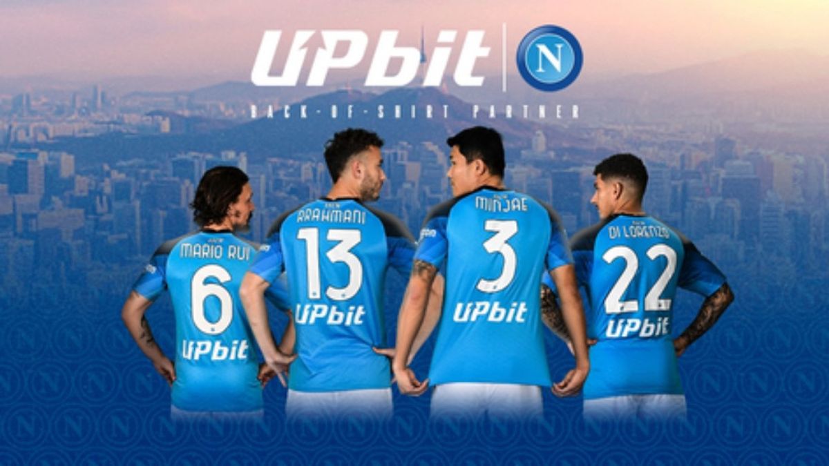 Napoli Gandeng Perusahaan Kripto Upbit Jadi Sponsor Klub