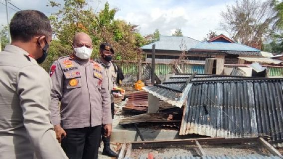 Massa Pendukung Erdi Dabi-Jhon Wilil Bakar 34 Kantor di Eleilim Papua, 126 Ruko dan Sebabkan 1.137 Orang Mengungsi