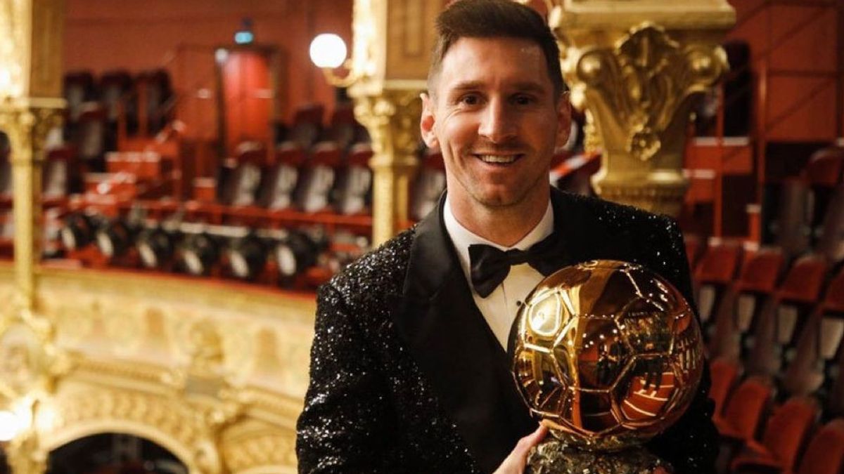 Lagi-lagi Lionel Messi Raih Ballon d'Or 2021; Koleksi Trofi Ketujuh dalam Kariernya