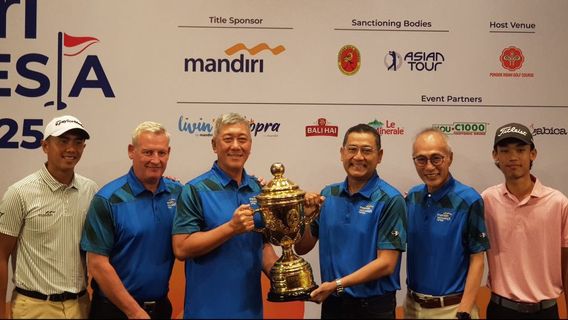 Total 144 Pegolf Ramaikan Mandiri Indonesia Open 2025