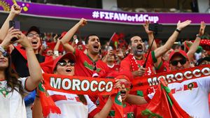 Warga Maroko Kumpul di Casablanca dan Sejumlah Tempat Rayakan Keberhasilan Timnas Mereka Melaju ke Semifinal Piala Dunia 2022