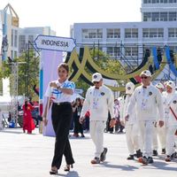Megawati dan Robi Syianturi Jadi Pembawa Bendera Indonesia di Opening Ceremony SEA Games 2025