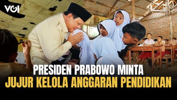 Presiden Prabowo Minta Anggaran Pendidikan Tidak Boleh Salah Alamat