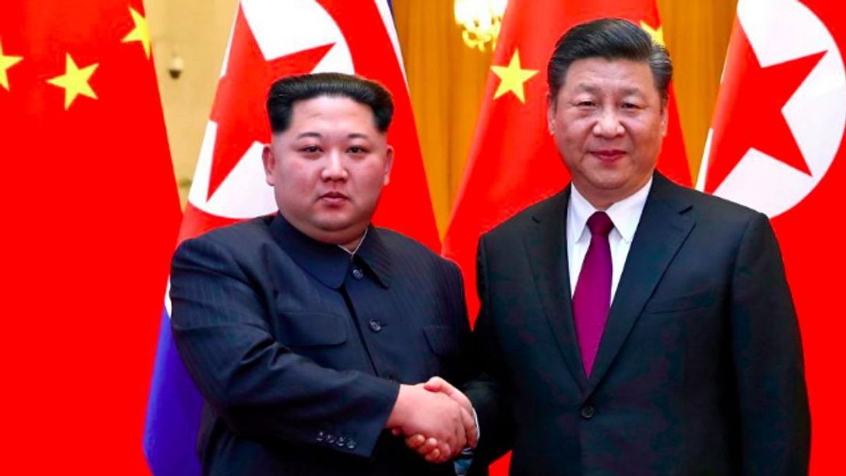 La Chine Est Soumise à Des Sanctions Occidentales, Kim Jong-un Envoie Un Message Invitant Xi Jinping à Relever Le Défi Ensemble