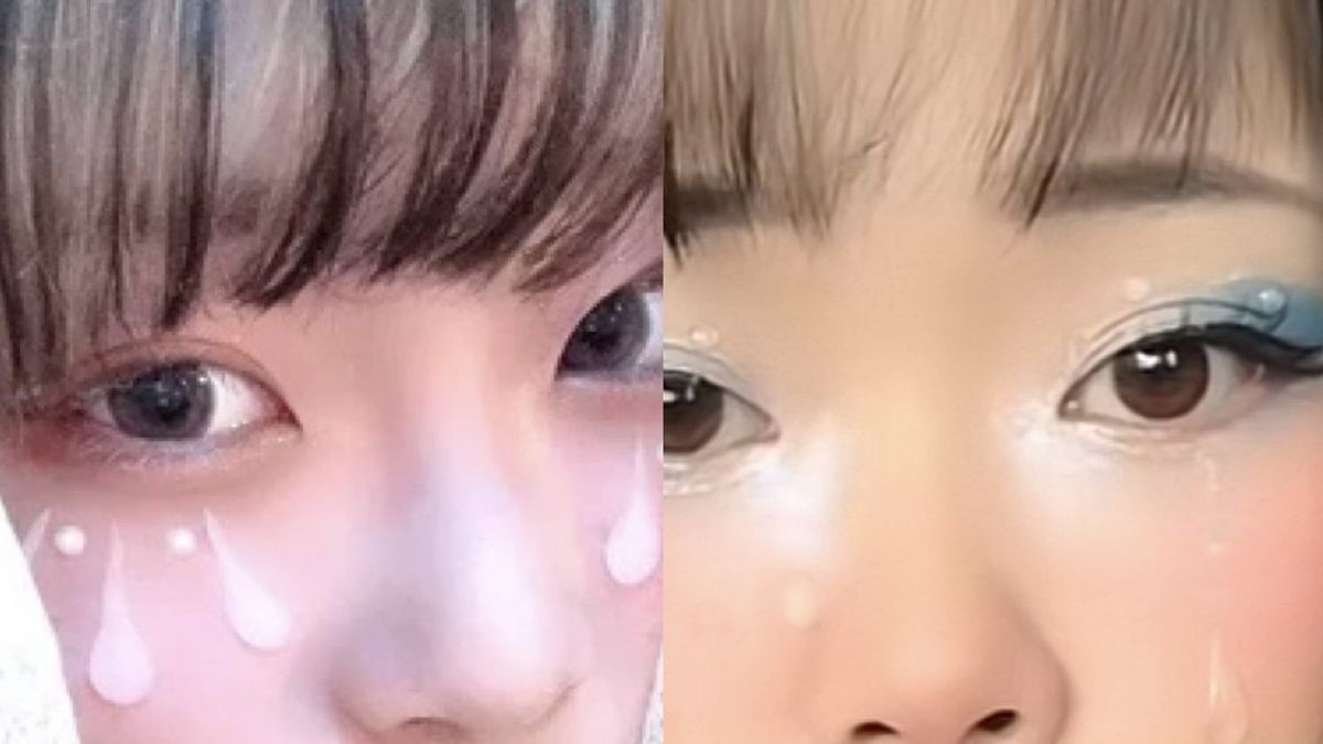 Tren Makeup 3D Teardrop di Jepang Disebut Berbahaya, Kenapa?