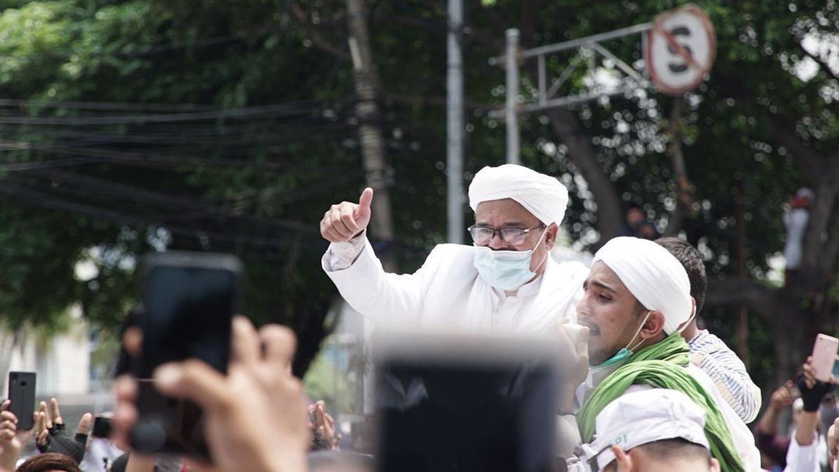 FPI Strives To Postpone Rizieq's Detention, Claims DPR Becomes Guarantor