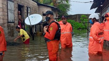 西邦加邦加的116房屋被淹没的抢劫