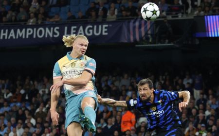 Haaland dan Martinez Gagal Cetak Gol, Man City Ditahan Inter Milan