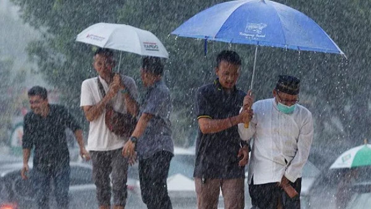 BMKG预测北苏门答腊，西爪哇，直至巴布亚的暴雨