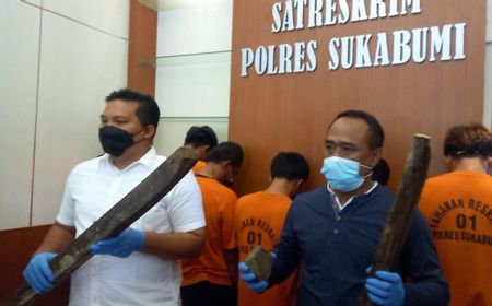 6 Tersangka Perusakan Pos Restribusi Dishub Sukabumi Ditangkap Polisi