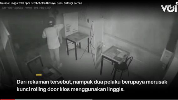 VIDEO: Traumatized Until Not Reporting The Breaking Of His Kiosk, Police Visit Victims