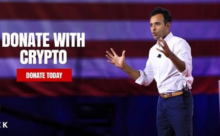 Vivek Ramaswamy Kandidat Presiden AS Kedua yang Resmi Menerima Bitcoin untuk Kampanye 2024