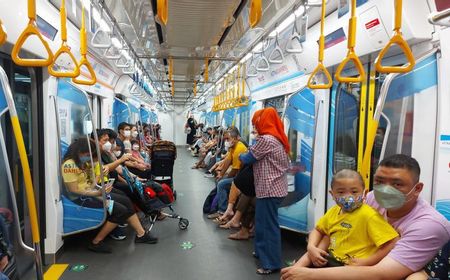 MRT Jakarta Layani 47.047 Penumpang Hari Kedua Lebaran