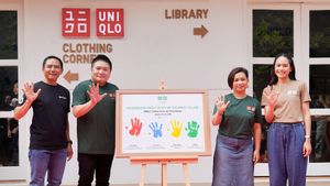 Maudy Ayunda Dukung Anak-Anak Lewat Peresmian Clothing Corner dan Peremajaan Perpustakaan