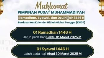 Muhammadiyah Tetapkan Awal Ramadan 1446 H pada Sabtu, 1 Maret 2025