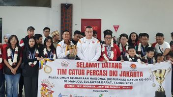 Head Of DKI Jakarta Percasi Welcomes The 2025 National Championships Champion Team