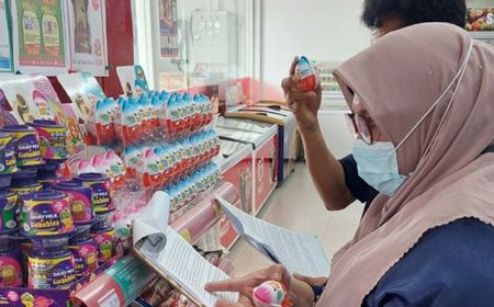 BPOM Hentikan Penjualan Produk Kinder di 6 Ritel Modern di Palu