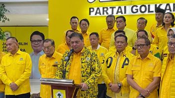 Airlangga Reluctant To Respond To His Candidate To Become Head Of Golkar
