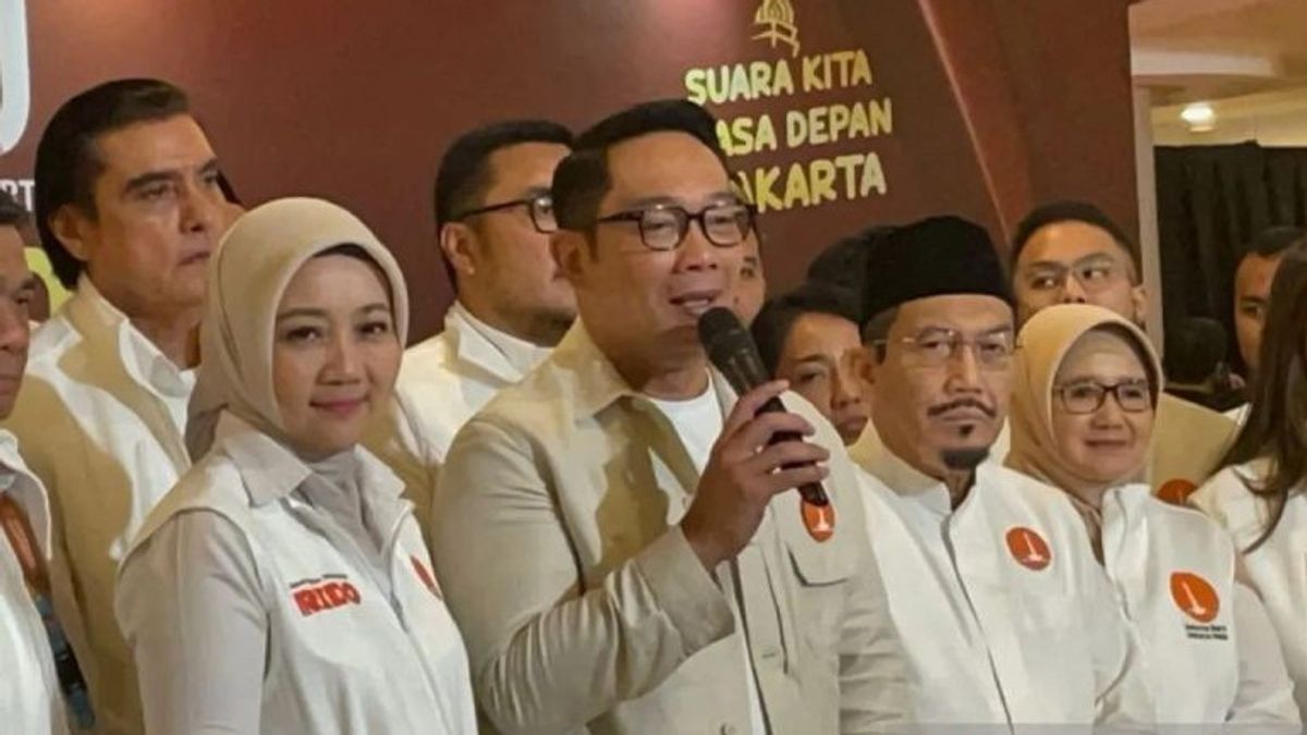 Survei PPI: Elektabilitas Ridwan Kamil-Suswono Capai 47,8 Persen