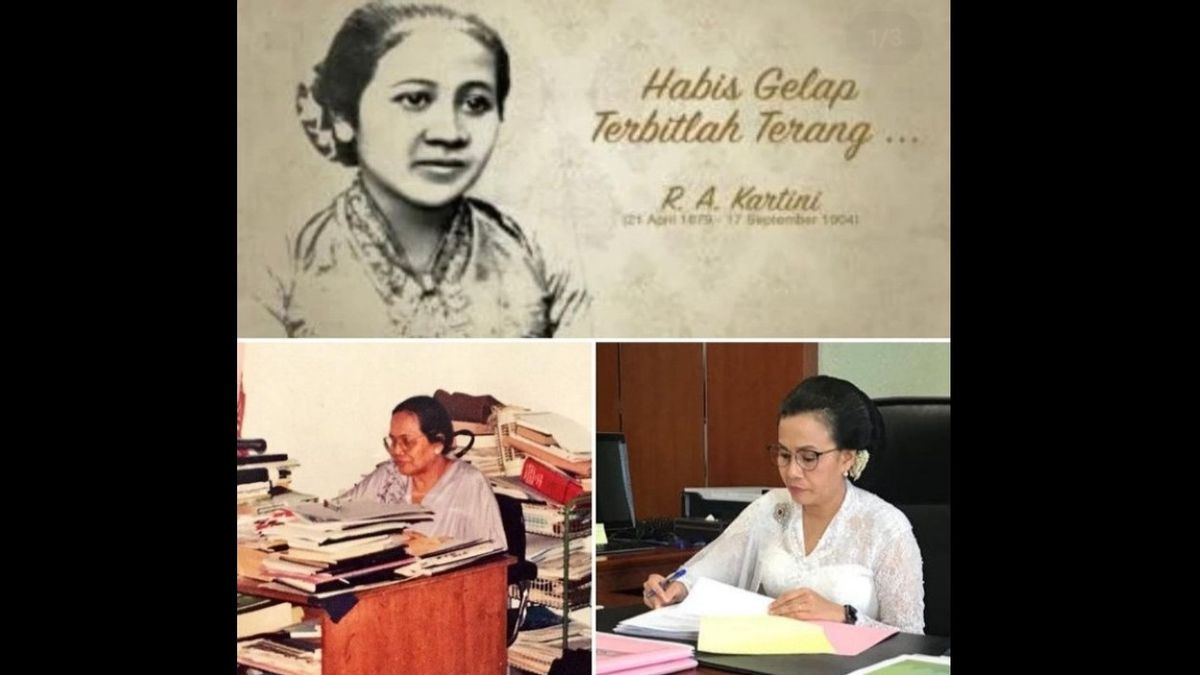 Unggah Foto Berkebaya, Sri Mulyani Ingatkan Perjuangan Kartini Relevan hingga Era Milenium