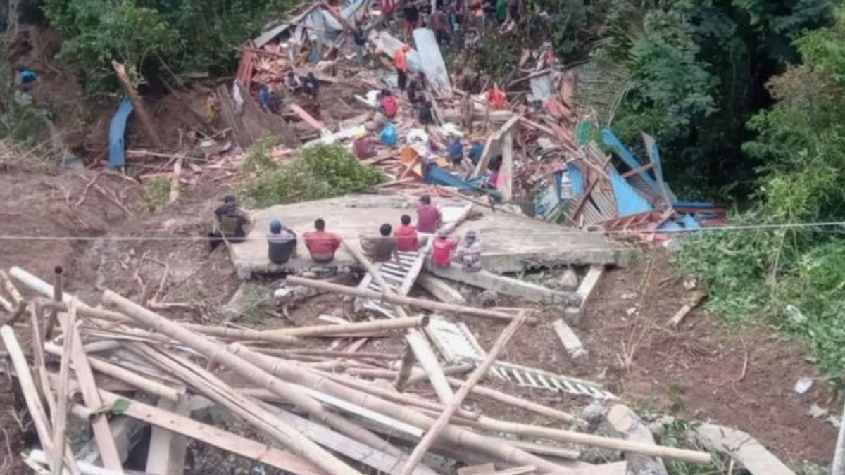 A Total Of 18 People Died As A Result Of Landslides In Tanah Toraja