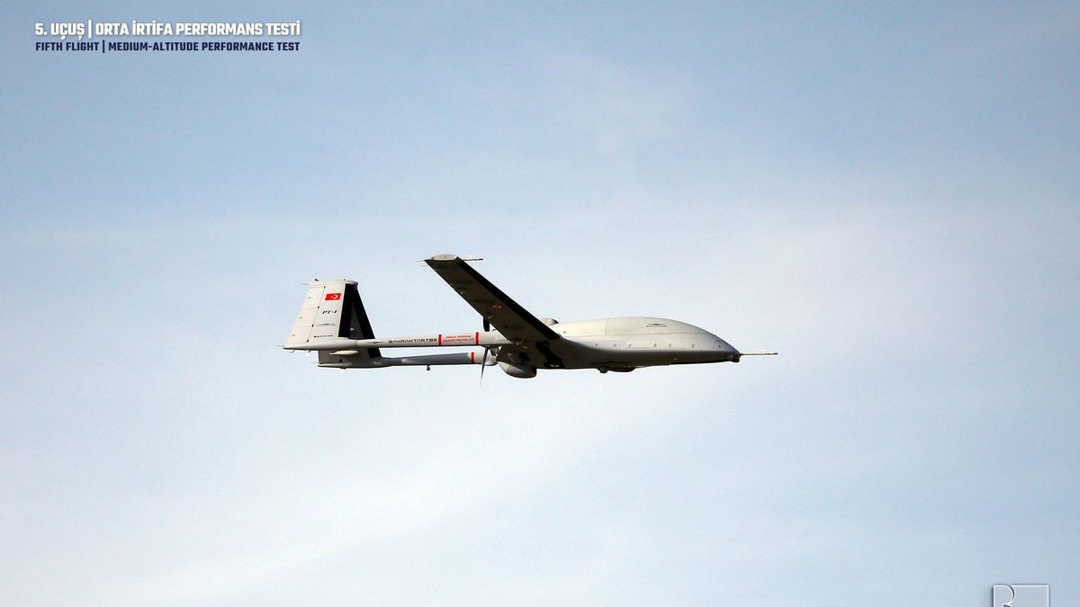 Drone Tempur Bayraktar TB3 Turki Berhasil Menyelesaikan Uji Ketahanan Terbang Selama 32 Jam