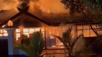 Palangka Raya University LPPM Building Burns, Losses Reach Billions Of Rupiah