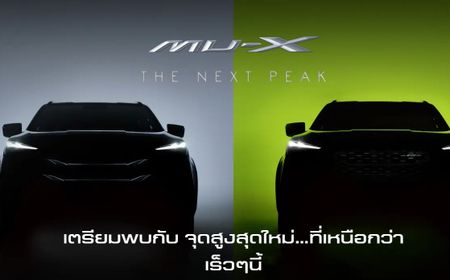 Isuzu Tebar Teaser Mu-X Facelift, Meluncur Tahun Ini?