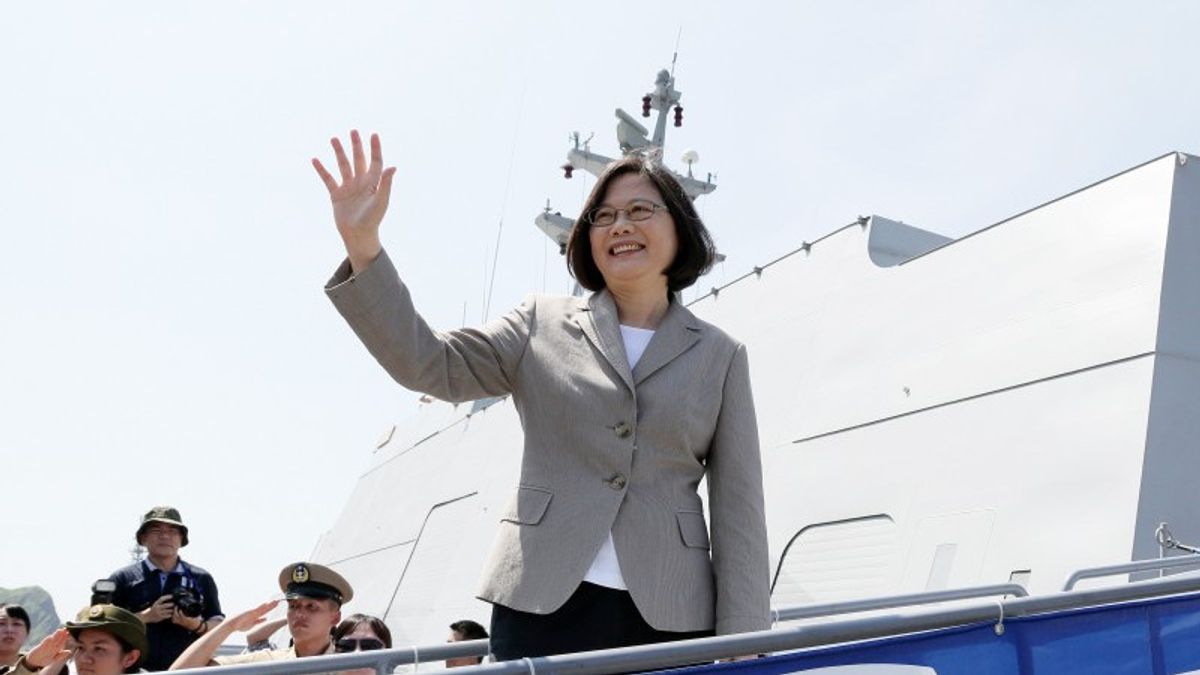 Presiden Tsai Bakal Singgah di AS Pekan Ini, Wamenhan Taiwan Sebut Tidak Melihat Tanda-tanda Pengerahan Militer China