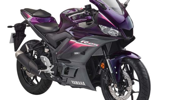 マレーシアのヤマハYZF-R25 2023の新しい色