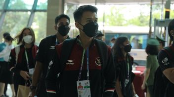 SEA Games ハノイ2022:インドネシアのバドミントンチームがベトナムに到着
