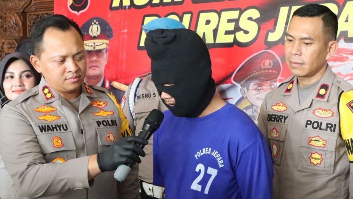 Jepara Police Arrest Perpetrators Of Motorcycle Confiscation Who Stabbed The Victim With Obeng