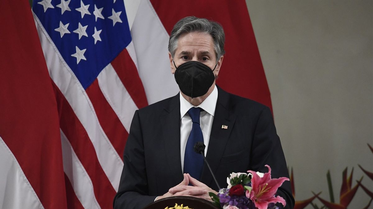 Strictly Warns Russia, But Foreign Minister Blinken Says The US Is Reluctant To Impose Sanctions