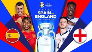 Jadwal Spanyol vs Inggris di Final Euro 2024
