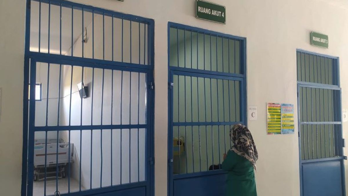 Similar To Cells, This Is The Appearance Of A Special Treatment Room For Depression Candidates At Ponorogo Hospital