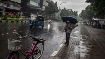 天気予報 5月31日火曜日:雨の大ジャカルタ