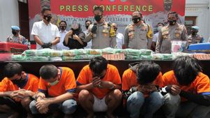 Polrestabes Surabaya Gagalkan Peredaran 46,6 Kg Sabu