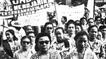 L'histoire du mouvement indonésien des femmes, la lutte du temps en temps