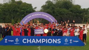 ペルシジャ・ジャカルタU-20がEPAスーパーリーグ2025/2026で優勝