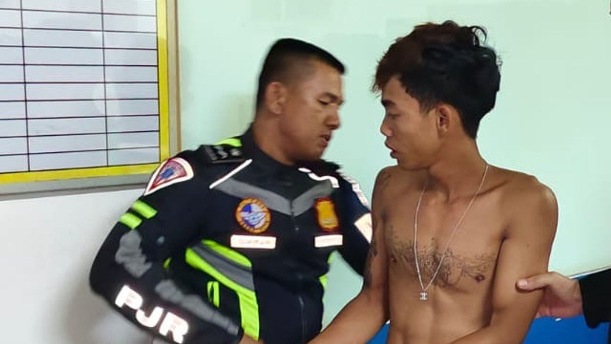 Wasuk Warung Hingga Tewas的警卫,Tangerang的Preman在想要逃往占碑乘坐公共汽车时被捕