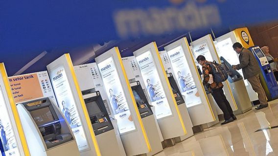 銀行Mandiriは、ATMマシンでRP20百万の最大現金引き出し限度額を調整します, 管理: 我々は歓迎します