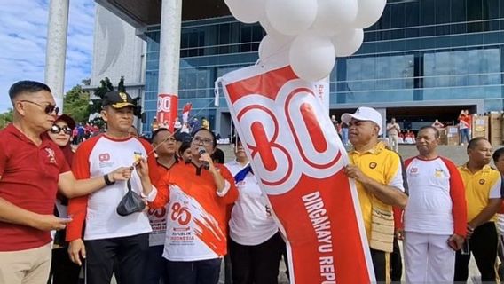 Ahead Of The 80th Anniversary Of The Republic Of Indonesia, The Provincial Government Distributes 80 Thousand Red And White Flags To Papuans