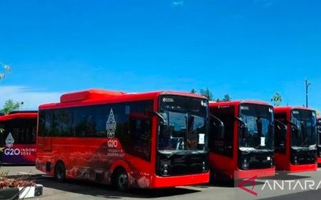 Bus Listrik Merah Putih di KTT G20, Nadiem: Ini Hasil Karya Anak Bangsa