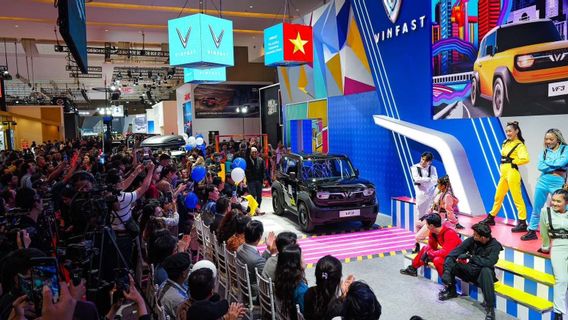 これはIIMS 2025でのVinFastニックネームであり、VF3モデルがプリマドーナになります